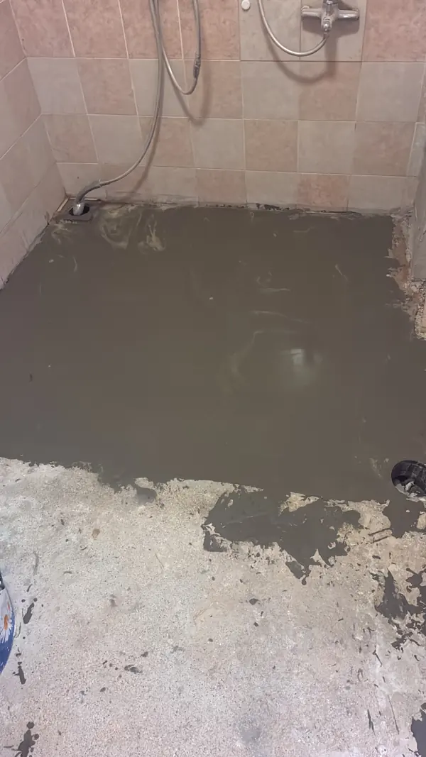 Priprava tal v tušu